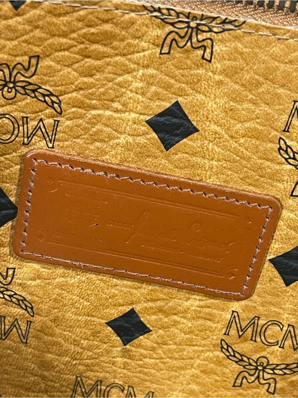 MCM  Munchen leather Tote Bag, Excellent condition ... - Picture 6 of 15
